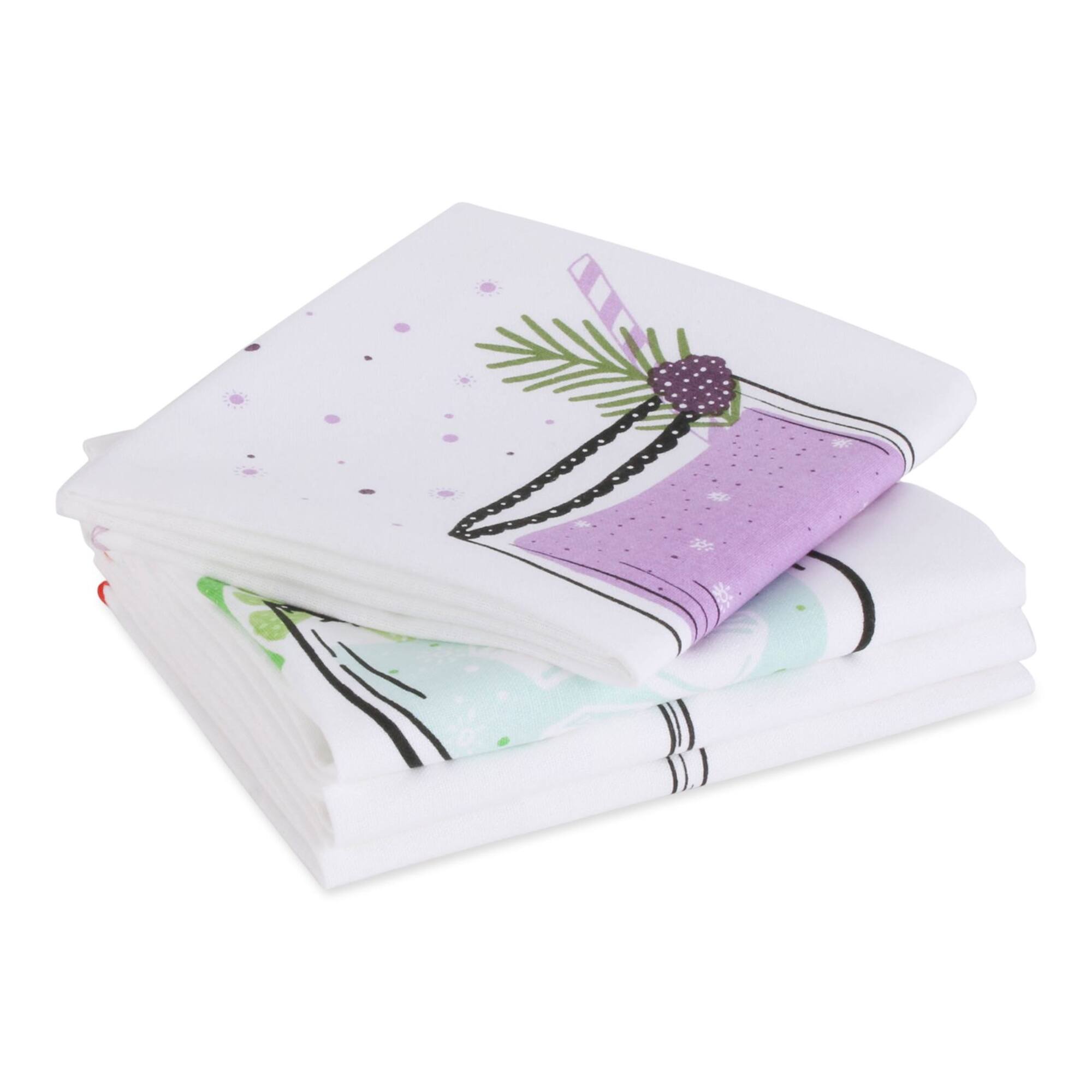 DII® Sassy Cocktails Dishtowel Set